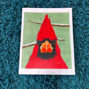 Easter Sunday Cardinal Art Print